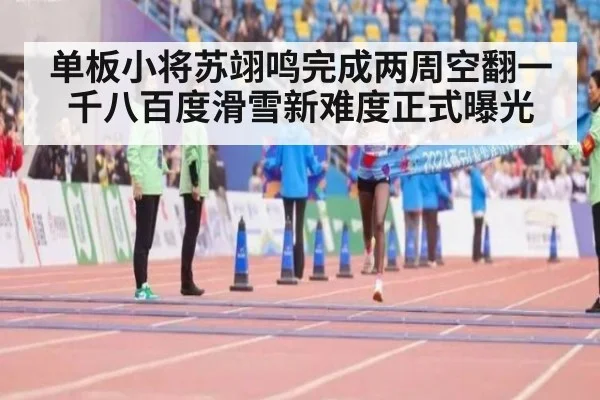 单板小将苏翊鸣完成两周空翻一千八百度滑雪新难度正式曝光